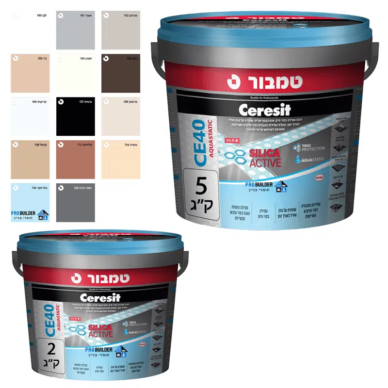 רובה אקרילית טמבור - למילוי מישקים בין אריחים