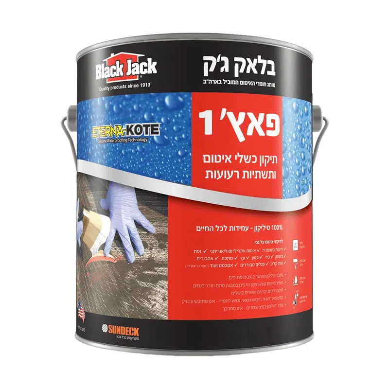 בלאק ג'ק פאץ' 1 לתיקוני איטום Black Jack