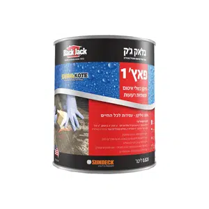 בלאק ג'ק פאץ' 1 לתיקוני איטום 0.828 ליטר Black Jack
