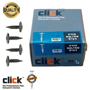 בורג פח / פח שפיץ 500 יחידות קליק