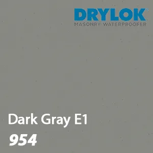 צבע אפוקסי לרצפות ומשטחי בטון E1 דריילוק Drylok גוון Dark Gray 954
