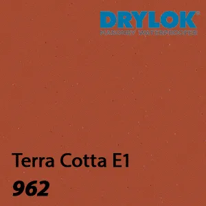 צבע אפוקסי לרצפות ומשטחי בטון E1 דריילוק Drylok גוון Terra Cotta 962
